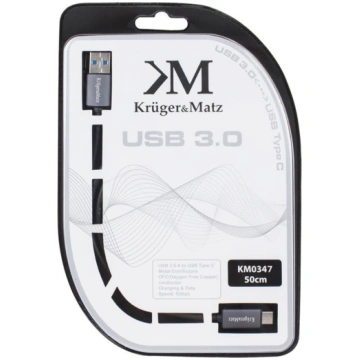 Cable USB 3.0 type C 5G 0.5m KrugerMatz ( KM0347 )