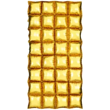 Dekoratīvais folija fons, zelta krāsa, 55x100 cm P
