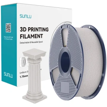 Sunlu PLA High-Speed Marble Filament Gaiši pelēks