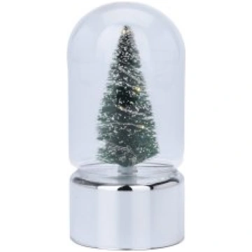 Dekors Ziemassvētku egle kupolā LED 15cm