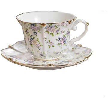 FUENYEJIA Angļu porcelāna kafijas tasīte Keramiska
