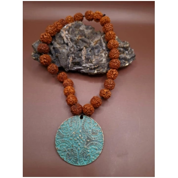 Skaitāmkrelles. 27 posmi. Rudrakša. Kulons - metāl
