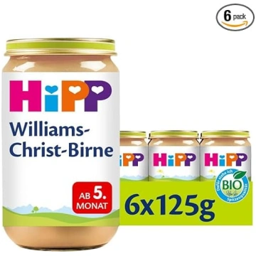 HiPP Fruits Williams Ziemassvētku bumbieri 6 gab. 