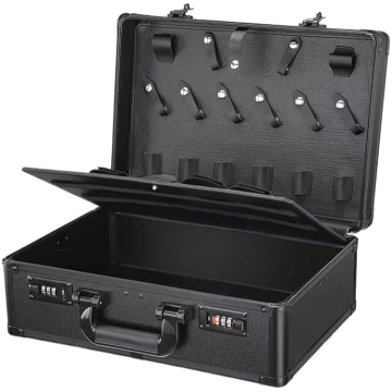 Friseurkoffer, harter Trimmer-Organizer, großes Fa