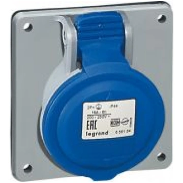 Kontaktligzda P17 IP44 - 200/250 V~ - 32 A - 2P+E 