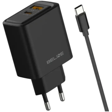 Beline 45W ceļojumu lādētājs | USB-C | melns ar ie