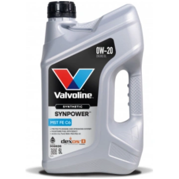 Motoreļļa Synpower MST FE C6 0W20 5L, Valvoline 90