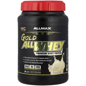 ALLMAX, GOLD ALLWHEY®, Premium Whey Protein, Frenc