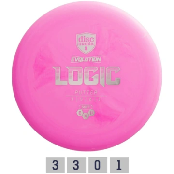 Discgolf DISCMANIA Putter SOFT EXO LOGIC Evolution