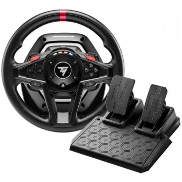 Spēļu stūre Thrustmaster T128 X, melna krās