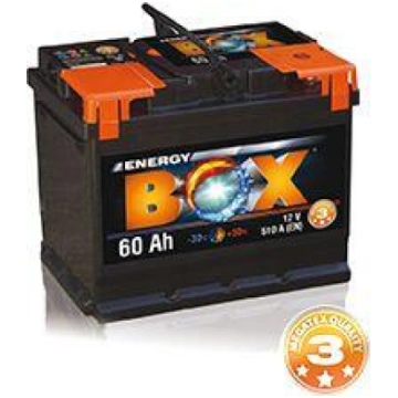 Auto akumulators 12V/60AH/540A EN ENERGY BOX (AEB6