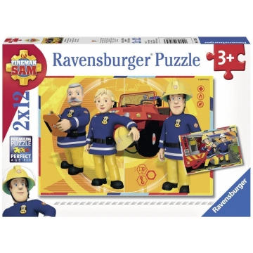 Puzle 2in1 Ravensburger Fireman Sam, 24 gab