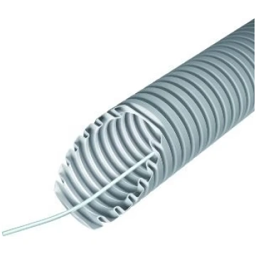 EVOEL FL D=20mm/50m ar stiepli g. pelēka, gofrēta 