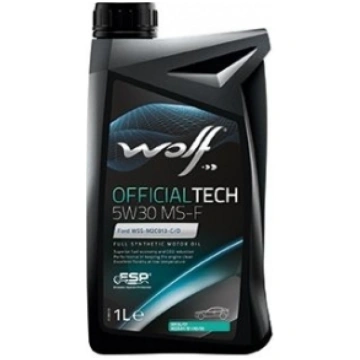 WOLF motoreļļa wolf, 5w30, officialtech ms-f, acea