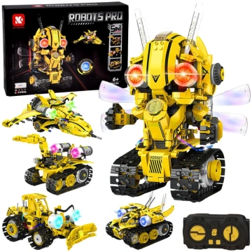 Technical Blocks Robots Pro 5-in-1 Set Remote Cont