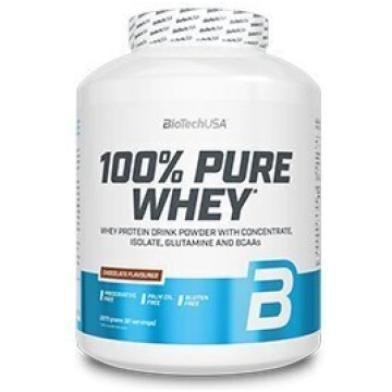 Proteīns Biotech 100% Pure Whey 2270 g., banānu ga