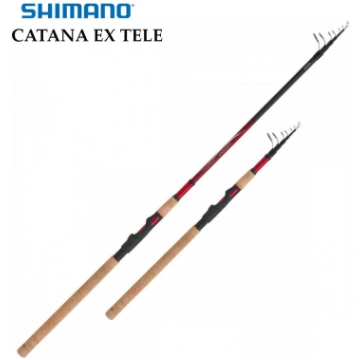 SHIMANO Catana Spinning EX Tele 240ML 7 - 21 g nuo