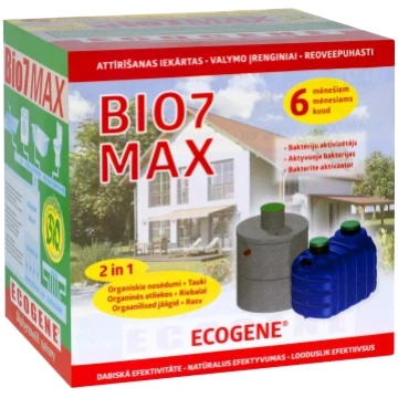 Bioaktivators BIO7 MAX 1kg universālais līdzeklis 