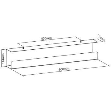 Inline Inline® Cable Management Sistēma For Under-
