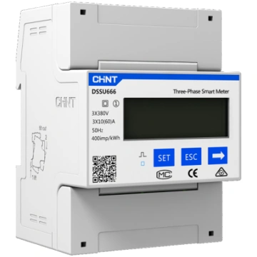 FoxESS smart meter DTSU666 trīsfāzu DIN-sliedes sk
