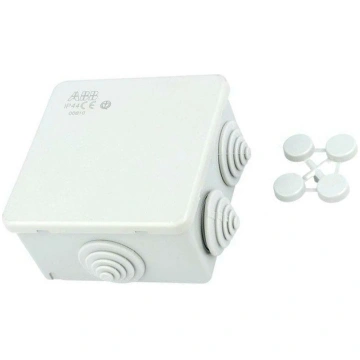 Enclosure: junction box; X: 80mm; Y: 80mm; Z: 40mm