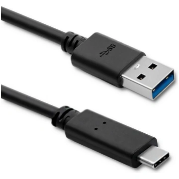 Qoltec USB 3.1 type C male cable | USB 3.0 A male 