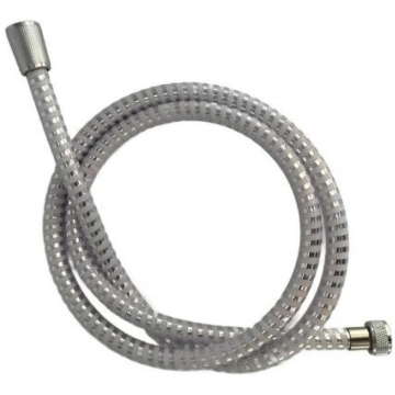 Ab Dušas pievads 9145845, 150cm, 14mm, PVC, hromēt
