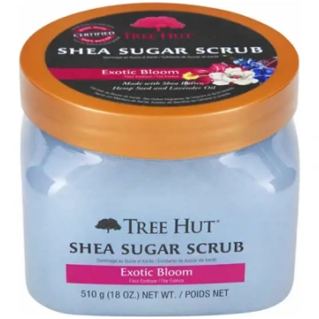 Tree Hut Exotic Bloom Shea cukura skrubis 510g