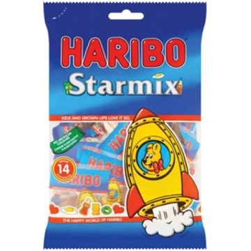 Želejas konfektes HARIBO STARMIX, 375 g