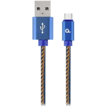 Cablexpert | Premium Jeans (Denim) Type-C USB Cabl