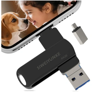 USB zibatmiņas karte iPhone 64 GB SIWEIYUNKE Ārēja