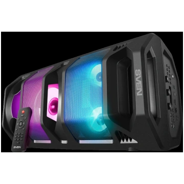 2.0 portable speaker SVEN PS-670, black, power out