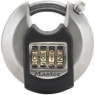 Master Lock Disc Combination Lock Stainless Steel 