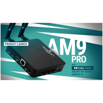 Android 14 TV Box UGOOS AM9 PRO, 4GB RAM, 64GB ROM