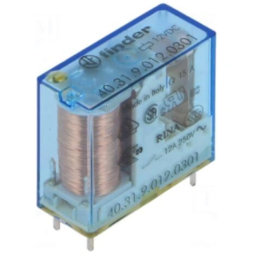 Relay: electromagnetic | SPST-NO | Ucoil: 12VDC | 