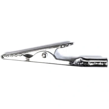 Crocodile clip | 10A | Grip capac: max.7.9mm | Soc