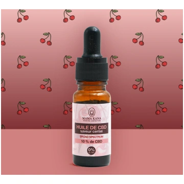 Plaša spektra 10% CBD eļļa - ķiršu ???? Mama Kana