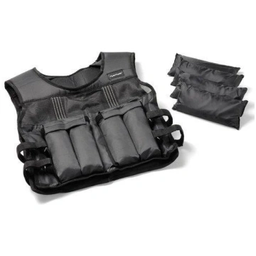 Tunturi Adjustable Weighted Vest, 15kg 14TUSCL352