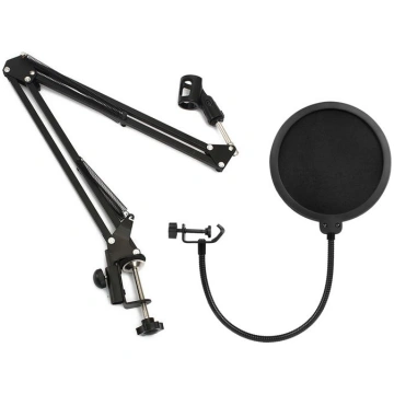 Massa Microphone stand + Pop Ps1 studio filter ( 5