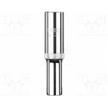 Socket: 6-angles; socket spanner; HEX 6mm; 1/4"; S