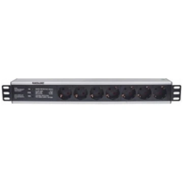 Intellinet Power strip rack 19"" 1.5U 250V/16A 7x 
