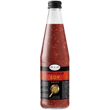 Saldskābā sojas mērce BUGAS, 385g