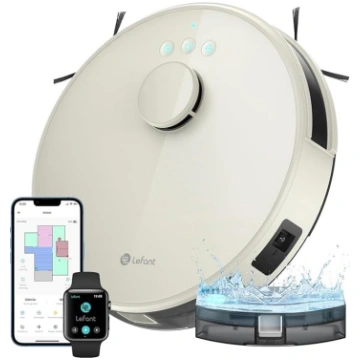 LEFANT robotizētais putekļsūcējs ar 5500Pa sūkšana