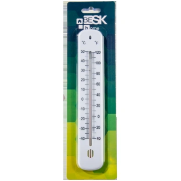 BESK Termometrs fasādei, plastmasas 21cm