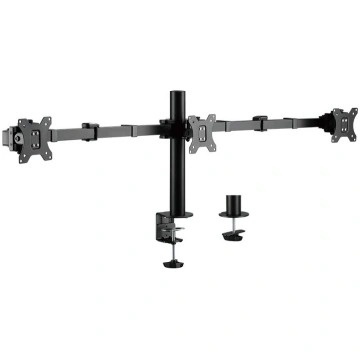 Triple monitor mount 17- 27 cali 7kg per arm