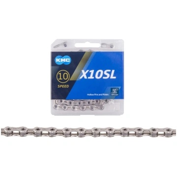 KMC X10SL Chain - Silver (10-Speed) KMC Chains