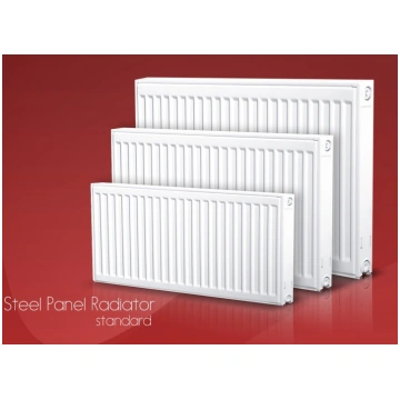 22-500x800 radiators ar sānu pieslēgumu, stiprināj