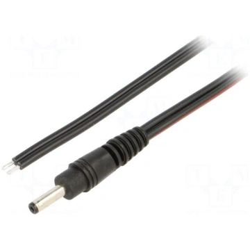 Cable | 2x0.75mm2 | cables,DC 3,5/1,3 plug | strai