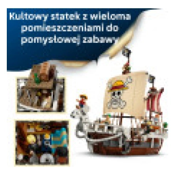 Lego viena gabala pirātu kuģis. kas gājams priecīg