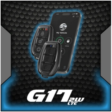 Compustar G17 LTE 2-Way LED Remote Start, Lock, Un